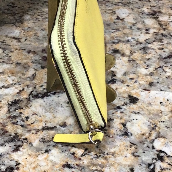 Kate Spade Yellow Long Wallet - Picture 3 of 5